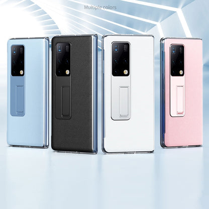 For Huawei Mate X2 Transparent Protective Case wth Invisible Holder(Black) - Huawei Cases by buy2fix | Online Shopping UK | buy2fix