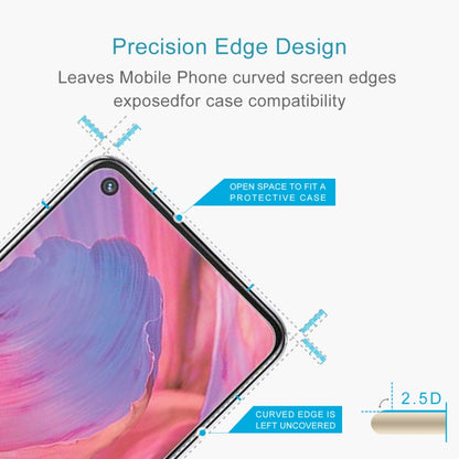 For OPPO A74 5G 10pcs 0.26mm 9H 2.5D Tempered Glass Film by buy2fix