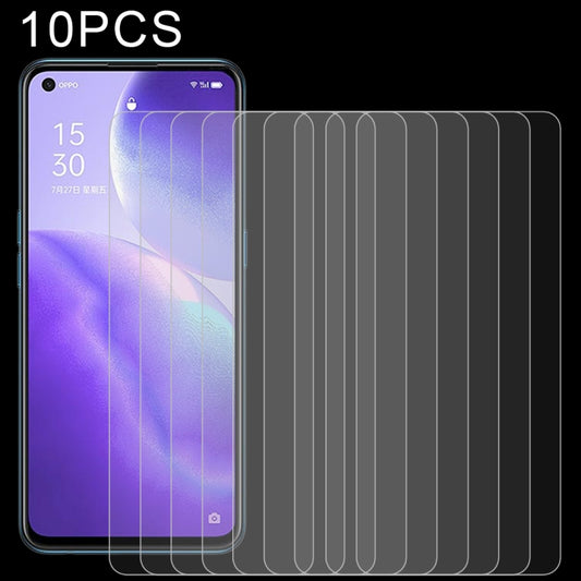 For OPPO Find X3 Lite 10 PCS 0.26mm 9H 2.5D Tempered Glass Film by PINWUYO