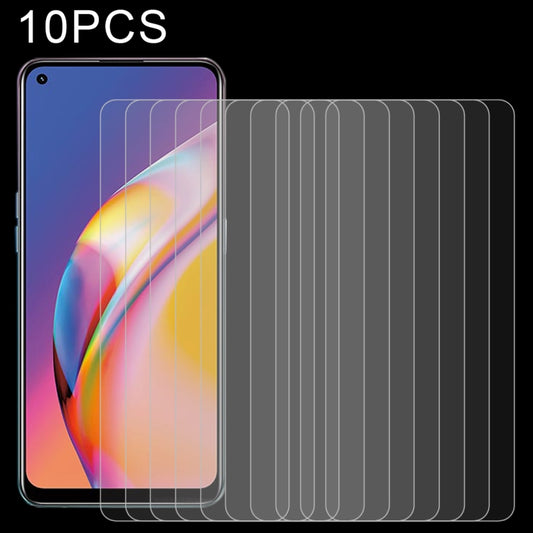 For OPPO A94 5G / 4G 10 PCS 0.26mm 9H 2.5D Tempered Glass Film by buy2fix