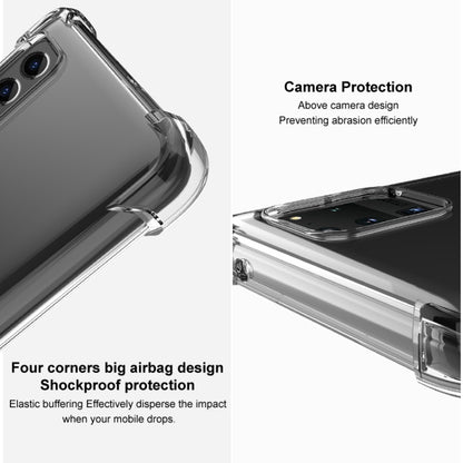 For Xiaomi Mi 11 Pro IMAK All-inclusive Shockproof Airbag TPU Case (Transparent Black) - Xiaomi Cases by imak | Online Shopping UK | buy2fix
