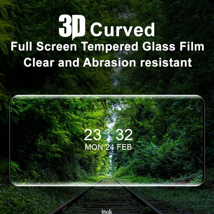 For Huawei P50 Pro 5G IMAK 3D Curved Full Screen Tempered Glass Film - Huawei Tempered Glass by imak | Online Shopping UK | buy2fix