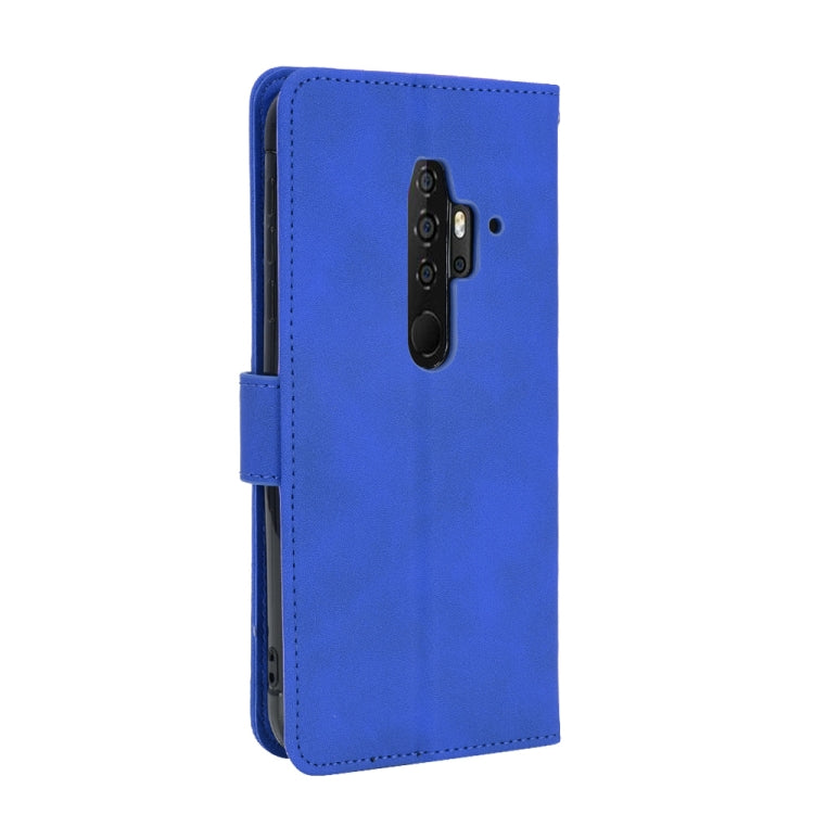 For Blackview BV6300 Pro Solid Color Skin Feel Magnetic Buckle Horizontal Flip Calf Texture PU Leather Case with Holder & Card Slots & Wallet(Blue) - More Brand by buy2fix | Online Shopping UK | buy2fix