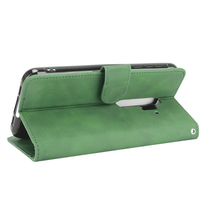 For Blackview BV6300 Pro Solid Color Skin Feel Magnetic Buckle Horizontal Flip Calf Texture PU Leather Case with Holder & Card Slots & Wallet(Green) - More Brand by buy2fix | Online Shopping UK | buy2fix