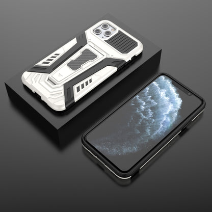 For iPhone 11 Pro Max War Chariot Series Armor All-inclusive Shockproof PC + TPU Protective Case with Invisible Holder (White) by buy2fix