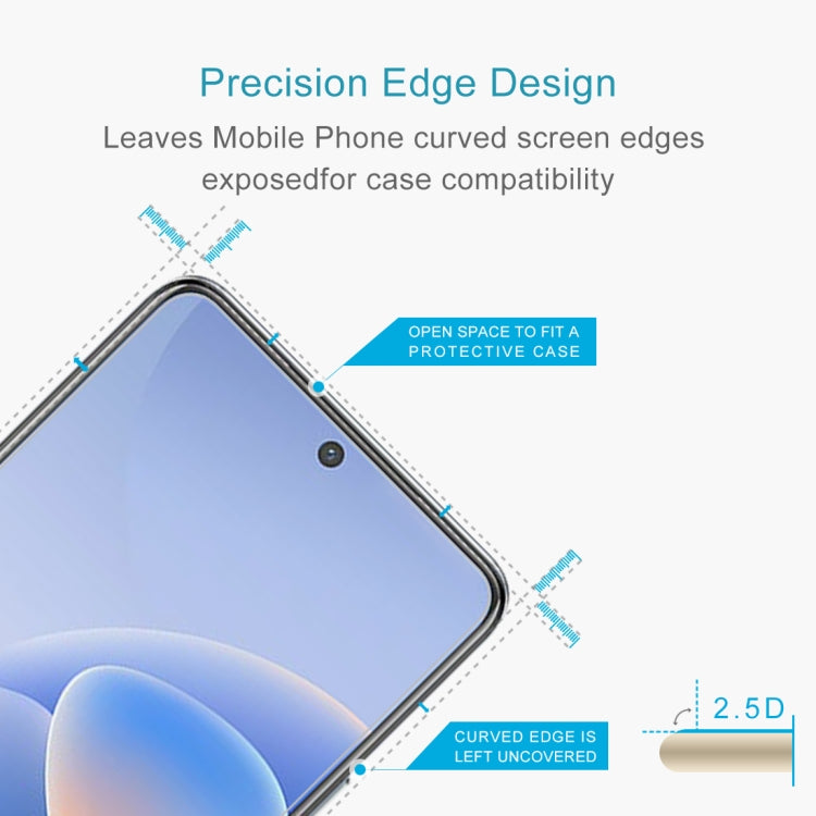 For vivo X60 10 PCS 0.26mm 9H 2.5D Tempered Glass Film by buy2fix