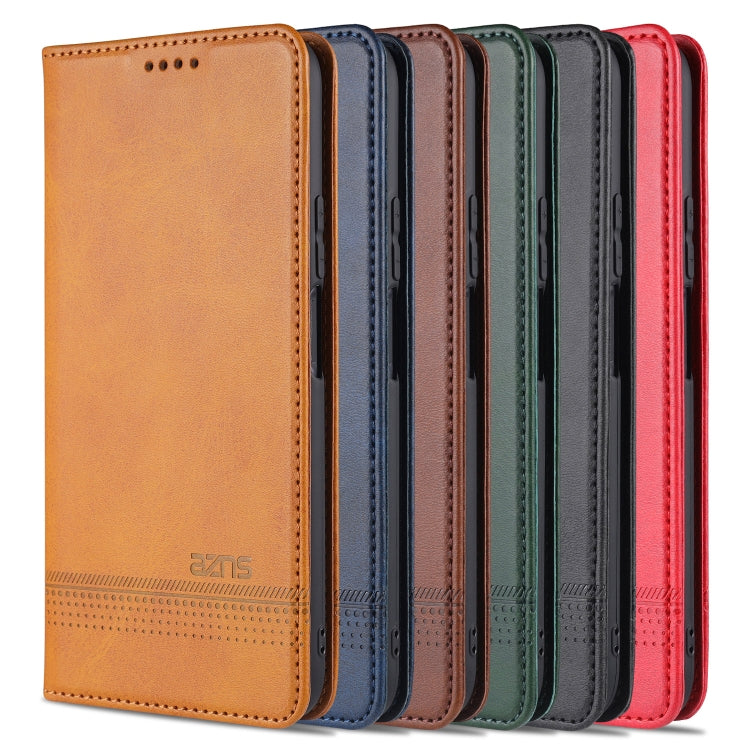 For Huawei  Enjoy 20 SE 4G AZNS Magnetic Calf Texture Horizontal Flip Leather Case with Card Slots & Holder & Wallet(Dark Blue) - Huawei Cases by AZNS | Online Shopping UK | buy2fix