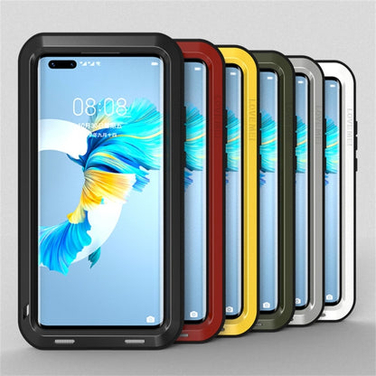 For Huawei Mate 40 LOVE MEI Metal Shockproof Waterproof Dustproof Protective Case without Glass(Black) - Huawei Cases by buy2fix | Online Shopping UK | buy2fix
