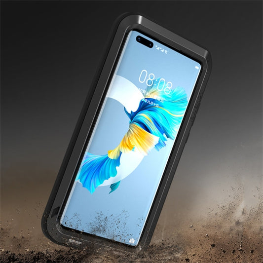 For Huawei Mate 40 LOVE MEI Metal Shockproof Waterproof Dustproof Protective Case without Glass(Yellow) - Huawei Cases by buy2fix | Online Shopping UK | buy2fix
