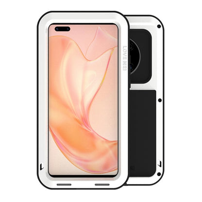 For Huawei Mate 40 Pro LOVE MEI Metal Shockproof Waterproof Dustproof Protective Case without Glass(White) - Huawei Cases by buy2fix | Online Shopping UK | buy2fix