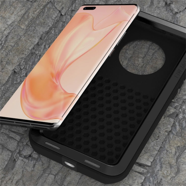 For Huawei Mate 40 Pro LOVE MEI Metal Shockproof Waterproof Dustproof Protective Case without Glass(White) - Huawei Cases by buy2fix | Online Shopping UK | buy2fix