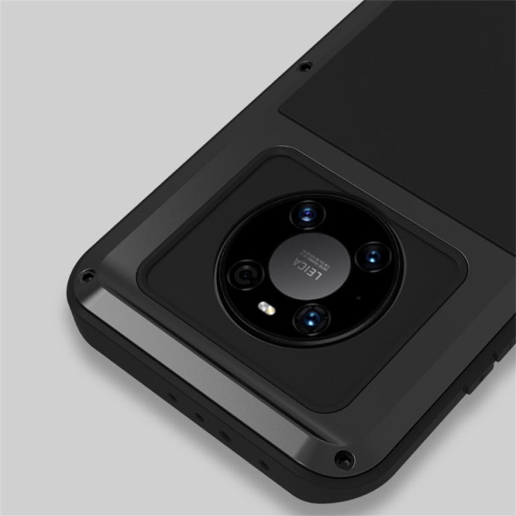 For Huawei Mate 40 Pro+ LOVE MEI Metal Shockproof Waterproof Dustproof Protective Case without Glass(Silver) - Huawei Cases by buy2fix | Online Shopping UK | buy2fix