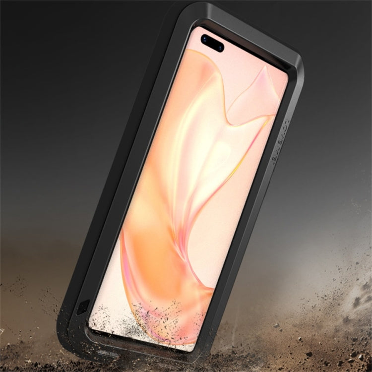 For Huawei Mate 40 Pro+ LOVE MEI Metal Shockproof Waterproof Dustproof Protective Case without Glass(White) - Huawei Cases by buy2fix | Online Shopping UK | buy2fix