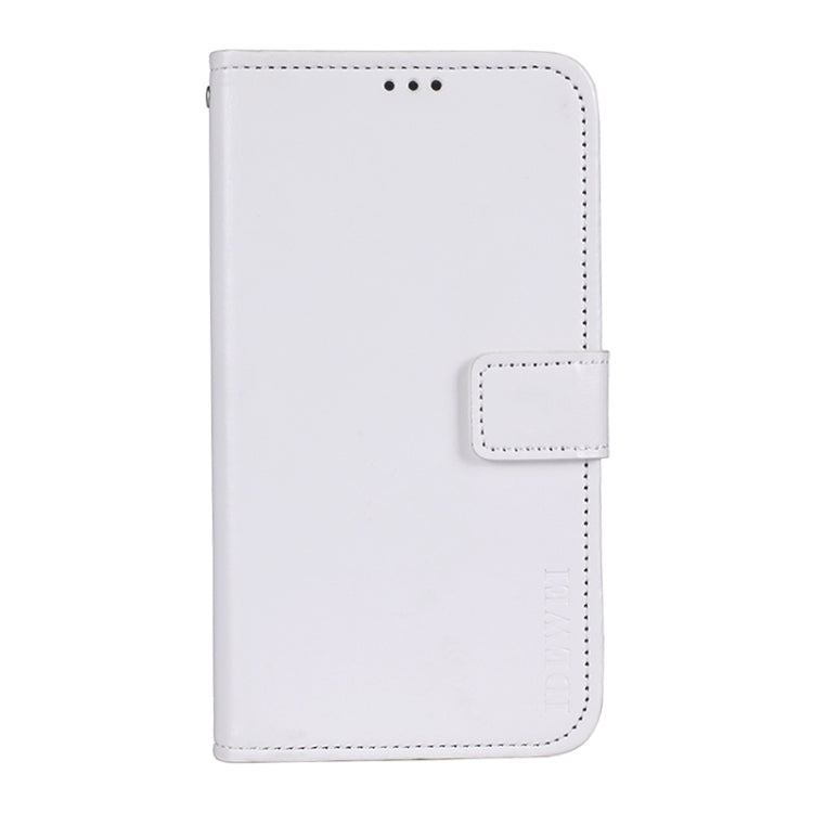 For Ulefone Armor 10 5G idewei Crazy Horse Texture Horizontal Flip Leather Case with Holder & Card Slots & Wallet(White) by idewei