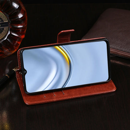 For Honor Play 20 idewei Crazy Horse Texture Horizontal Flip Leather Case with Holder & Card Slots & Wallet(Sky Blue) - Honor Cases by idewei | Online Shopping UK | buy2fix