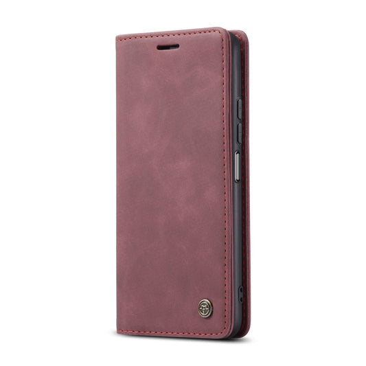For Xiaomi Mi 11 Lite CaseMe 013 Multifunctional Horizontal Flip Leather Case, with Card Slot & Holder & Wallet(Wine Red) by CaseMe