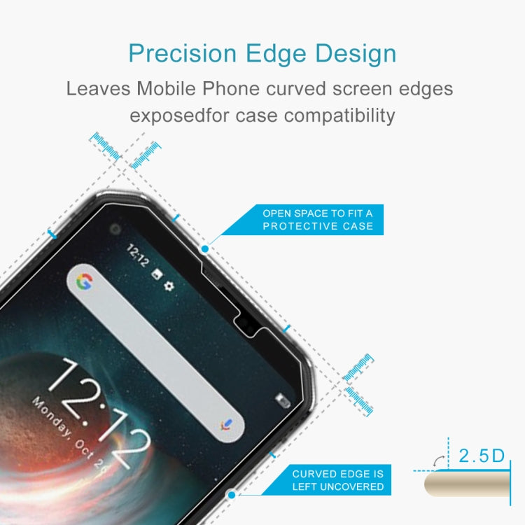 For Blackview Bl6000 Pro 5G 50 PCS 0.26mm 9H 2.5D Tempered Glass Film - Others by buy2fix | Online Shopping UK | buy2fix