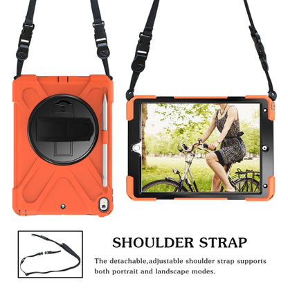 Shockproof Colorful Silicone + PC Protective Case with Holder & Shoulder Strap & Hand Strap & Pen Slot For iPad Pro 10.5(Orange) - iPad Pro 10.5 inch Cases by buy2fix | Online Shopping UK | buy2fix