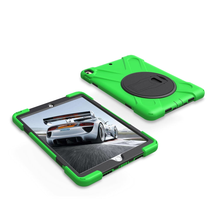 Shockproof Colorful Silicone + PC Protective Case with Holder For iPad Pro 10.5(Green) - iPad Pro 10.5 inch Cases by buy2fix | Online Shopping UK | buy2fix