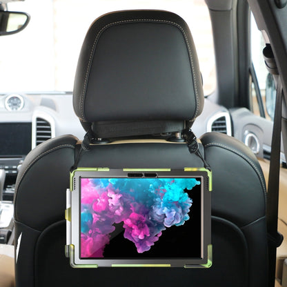 For Microsoft Surface Pro 4 / 5 / 6 / 7 / 7+ Shockproof Colorful Silicone + PC Protective Case with Holder & Hand Strap & Pen Slot(Camouflage) - Microsoft by buy2fix | Online Shopping UK | buy2fix