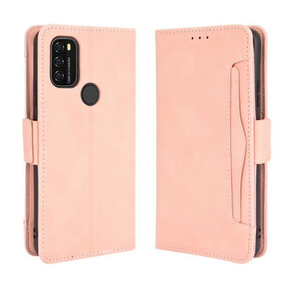 For Blackview A70 (2021) Skin Feel Calf Pattern Horizontal Flip Leather Case with Holder & Card Slots & Photo Frame(Pink) - More Brand by buy2fix | Online Shopping UK | buy2fix