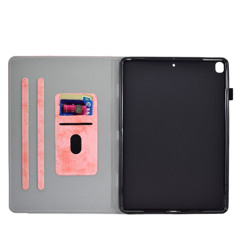 For iPad 10.2 2021 / 2020 / 2019 Solid Color Horizontal Flip Leather Case with Holder & Card Slots & Pen Slot & Sleep / Wake-up Function(Pink) - iPad 10.2 Cases by buy2fix | Online Shopping UK | buy2fix