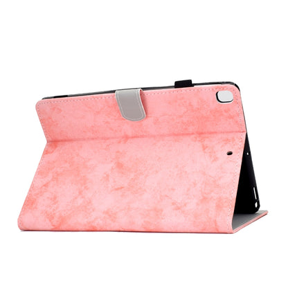For iPad 10.2 2021 / 2020 / 2019 Solid Color Horizontal Flip Leather Case with Holder & Card Slots & Pen Slot & Sleep / Wake-up Function(Pink) - iPad 10.2 Cases by buy2fix | Online Shopping UK | buy2fix