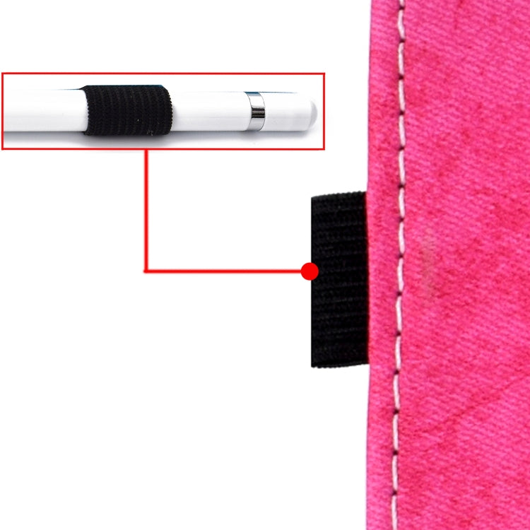 For iPad 10.2 2021 / 2020 / 2019 Solid Color Horizontal Flip Leather Case with Holder & Card Slots & Pen Slot & Sleep / Wake-up Function(Rose Red) - iPad 10.2 Cases by buy2fix | Online Shopping UK | buy2fix