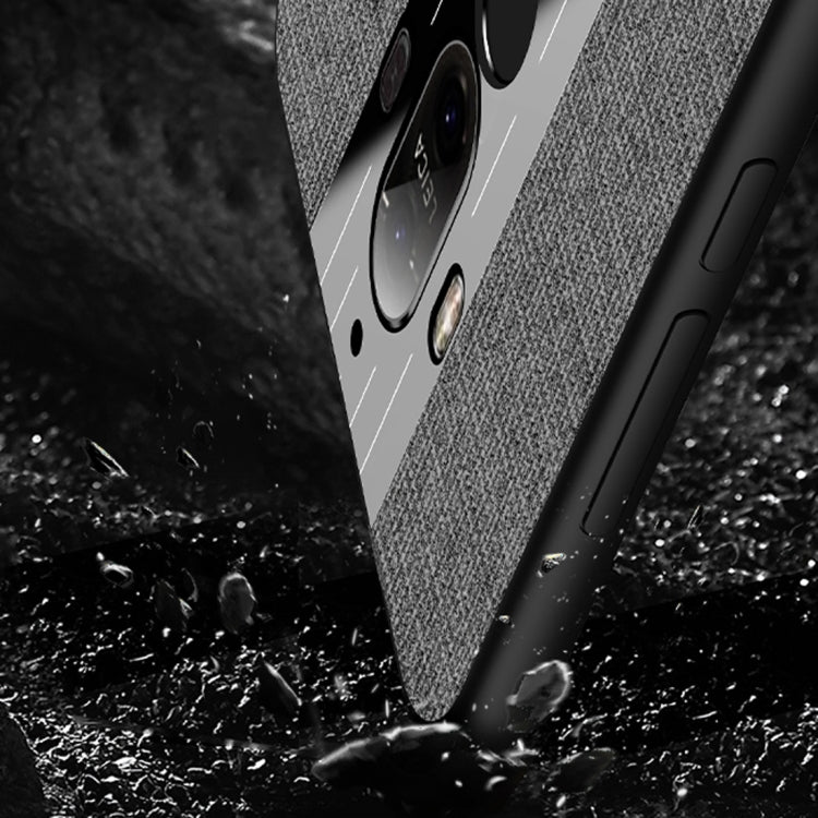 For Huawei Mate 8 XINLI Stitching Cloth Textue Shockproof TPU Protective Case(Blue) - Huawei Cases by XINLI | Online Shopping UK | buy2fix