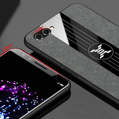 For Huawei nova 3e XINLI Stitching Cloth Textue Shockproof TPU Protective Case(Black) - Huawei Cases by XINLI | Online Shopping UK | buy2fix
