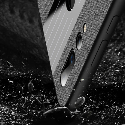 For Huawei nova 4e XINLI Stitching Cloth Textue Shockproof TPU Protective Case(Grey) - Huawei Cases by XINLI | Online Shopping UK | buy2fix
