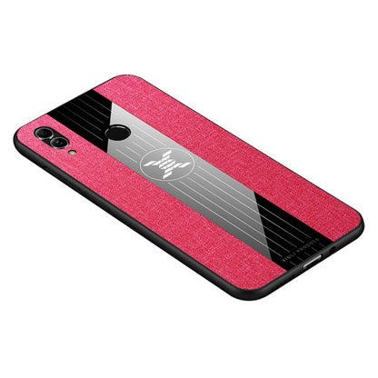 For Huawei Honor 10 Lite XINLI Stitching Cloth Textue Shockproof TPU Protective Case(Red) - Honor Cases by XINLI | Online Shopping UK | buy2fix