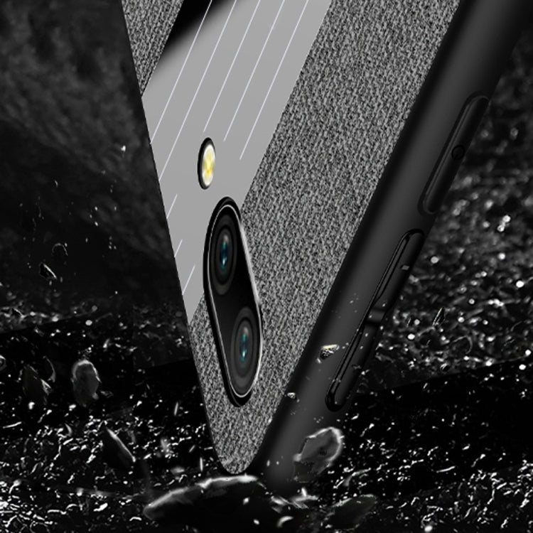 For Huawei Honor 10 XINLI Stitching Cloth Textue Shockproof TPU Protective Case(Brown) - Honor Cases by XINLI | Online Shopping UK | buy2fix