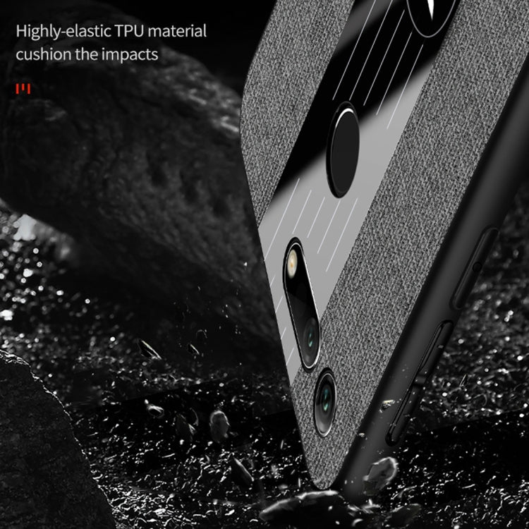 For Huawei Honor View 10 XINLI Stitching Cloth Textue Shockproof TPU Protective Case(Red) - Honor Cases by XINLI | Online Shopping UK | buy2fix