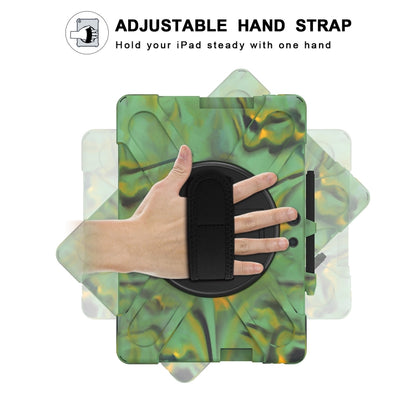 For Microsoft Surface Pro X / Pro X 2021 Shockproof Colorful Silicone + PC Protective Case with Holder & Hand Strap & Shoulder Strap & Pen Slot(Camouflage) - Others by buy2fix | Online Shopping UK | buy2fix