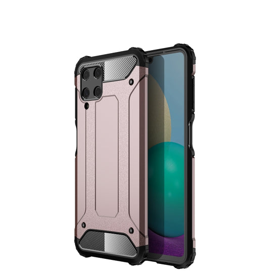 For Samsung Galaxy A22 4G Magic Armor TPU + PC Combination Case(Rose Gold)