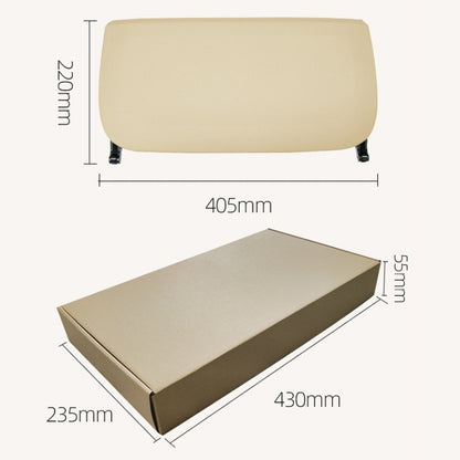 Car Seat Rear Panel Storage Bag 5210 9173 671 for BMW 5 Series / 7 Series, Standard Version(Creamy-white) by buy2fix