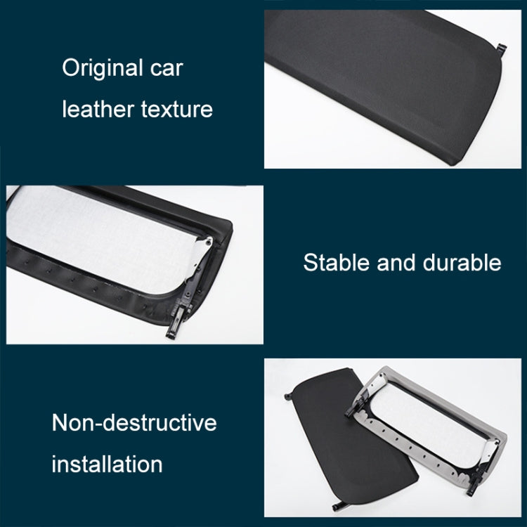 Car Seat Rear Panel Storage Bag 5210 9173 670 for BMW 5 Series / 7 Series, Standard Version(Grey) by buy2fix