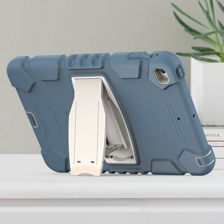 3-Layer Protection Screen Frame + PC + Silicone Shockproof Combination Case with Holder For iPad mini 5 / 4(Cornflower Blue) - iPad mini (2019) / mini 5 Cases by buy2fix | Online Shopping UK | buy2fix