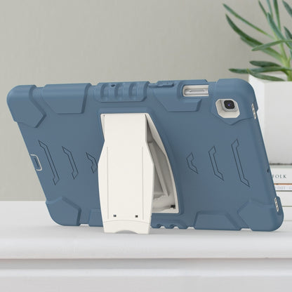 3-Layer Protection Screen Frame + PC + Silicone Shockproof Combination Case with Holder For Samsung Galaxy Tab S5e T720(Cornflower Blue) - Tab S5E 10.5 T720 / T725 by buy2fix | Online Shopping UK | buy2fix