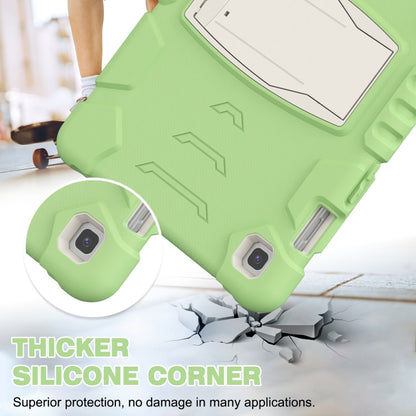 3-Layer Protection Screen Frame + PC + Silicone Shockproof Combination Case with Holder For Samsung Galaxy Tab S5e T720(Matcha Green) - Tab S5E 10.5 T720 / T725 by buy2fix | Online Shopping UK | buy2fix