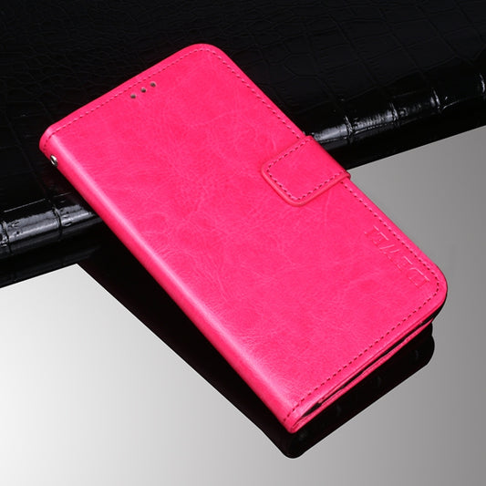 For Nokia X10 / X20 idewei Crazy Horse Texture Horizontal Flip Leather Case with Holder & Card Slots & Wallet(Rose Red) - Nokia Cases by idewei | Online Shopping UK | buy2fix