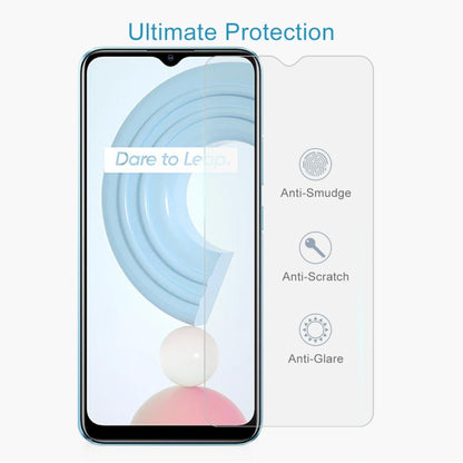 For OPPO Realme C21 / C31 10 PCS 0.26mm 9H 2.5D Tempered Glass Film by buy2fix