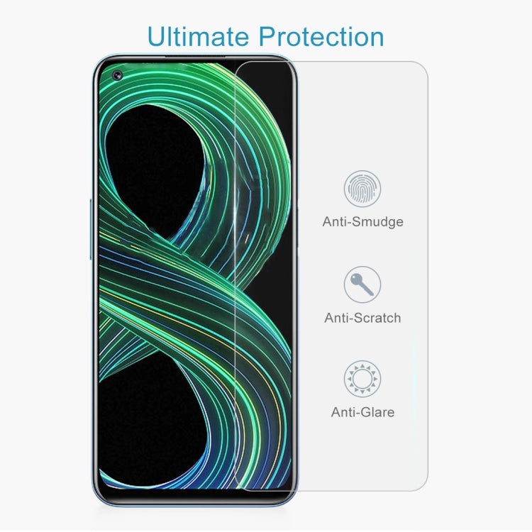 For OPPO Realme 8 5G / 8S 5G 10 PCS 0.26mm 9H 2.5D Tempered Glass Film by buy2fix