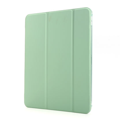 For iPad Pro 11 2022 / 2021 Multi-folding Horizontal Flip PU Leather + Shockproof Airbag TPU Tablet Case with Holder & Pen Slot & Wake-up / Sleep Function(Green) - iPad Pro 11 (2022/2021) Cases by buy2fix | Online Shopping UK | buy2fix