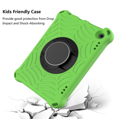 For Amazon Kindle Fire HD 8 2020 Spider King EVA Protective Case with Adjustable Shoulder Strap & Holder(Green) - Amazon by buy2fix | Online Shopping UK | buy2fix