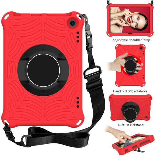 For Amazon Kindle Fire HD 8 2020 Spider King EVA Protective Case with Adjustable Shoulder Strap & Holder(Red) - Amazon by buy2fix | Online Shopping UK | buy2fix