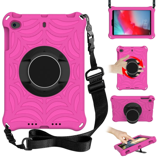 Spider King EVA Protective Case with Adjustable Shoulder Strap & Holder For iPad Mini 5 / 4 / 3 / 2 / 1(Rose Red) - iPad 4 & 3 & 2 Cases by buy2fix | Online Shopping UK | buy2fix