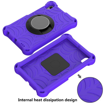 For Huawei MediaPad M5 Lite 8.0 inch Spider King EVA Protective Case with Adjustable Shoulder Strap & Holder(Purple) - Huawei by buy2fix | Online Shopping UK | buy2fix