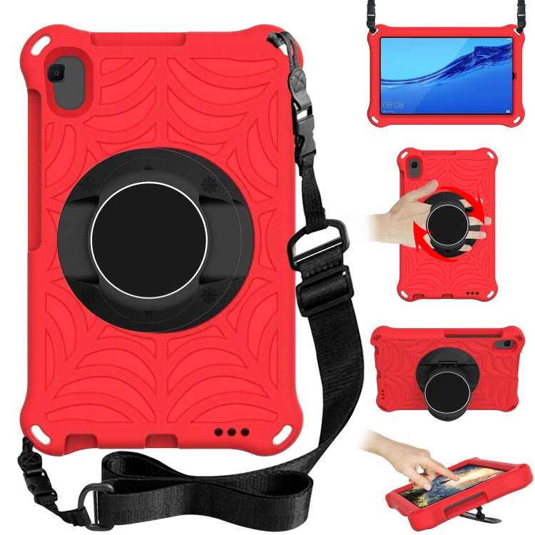 For Huawei MediaPad M5 Lite 8.0 inch Spider King EVA Protective Case with Adjustable Shoulder Strap & Holder(Red) - Huawei by buy2fix | Online Shopping UK | buy2fix